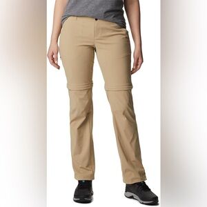 Columbia Saturday Trail II Convertible Pants. Khaki . NWT